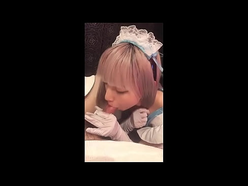 ❤️ Japonský idol [mayuka], kostým francúzskej slúžky, časť 1, fajčenie a honenie s pleťovým mliekom Super sex na sk.28films.ru ️❤